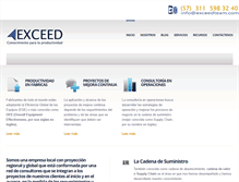 Tablet Screenshot of exceedteam.com